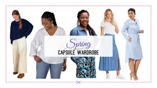 Spring Capsule Wardrobe | Sewing Inpso