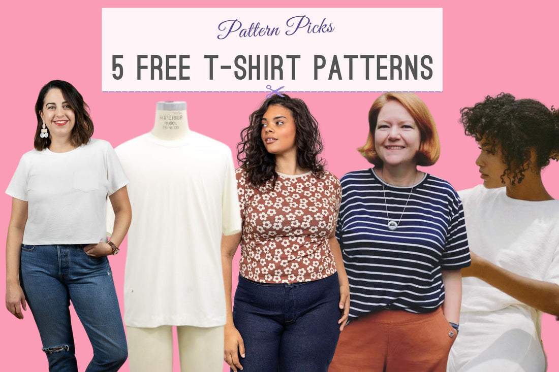 Pattern Picks : 5 Free T-Shirt Patterns