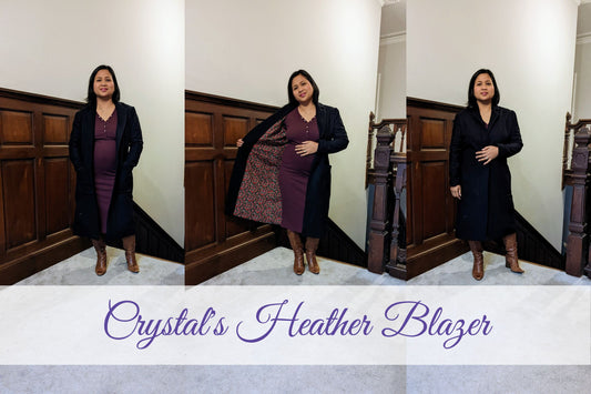 Crystal's Heather Blazer