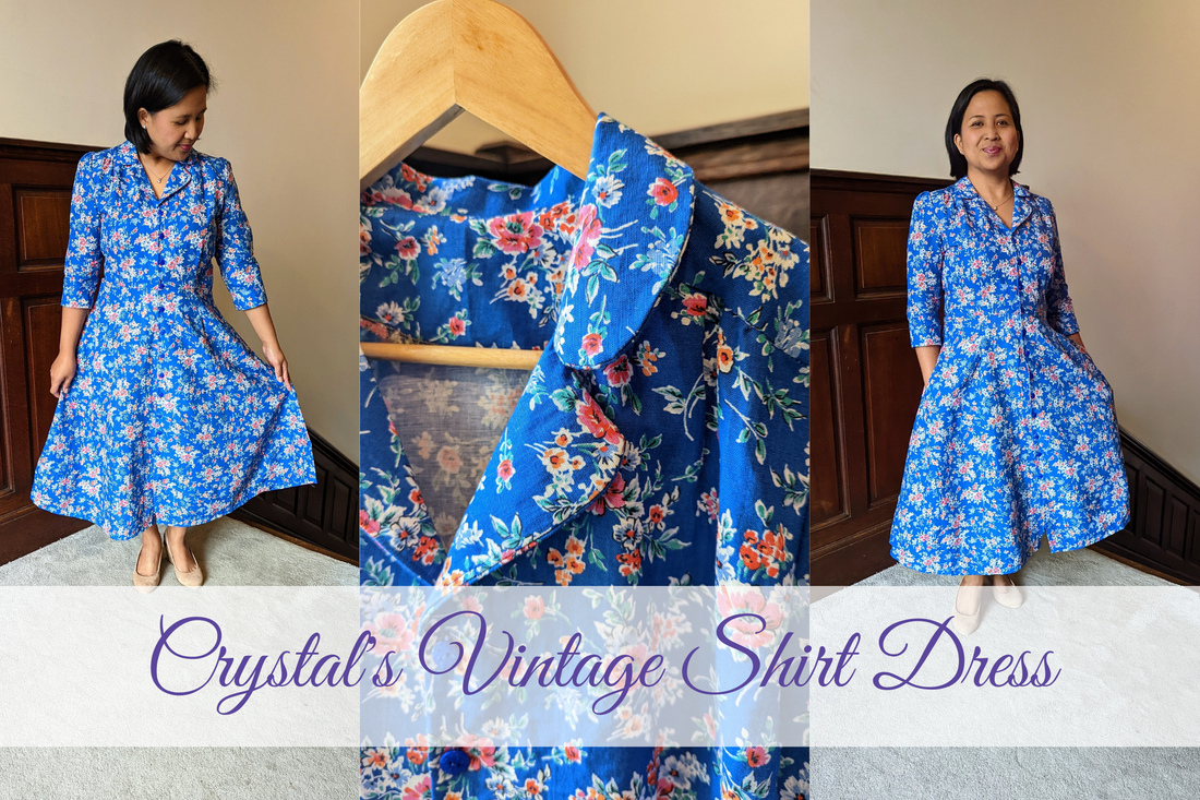 Crystal's Vintage Shirt Dress