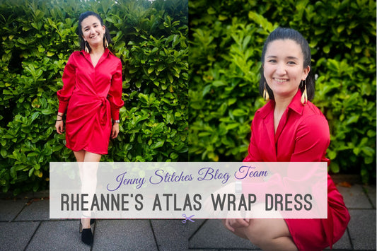 Rheanne's Atlas Wrap Dress