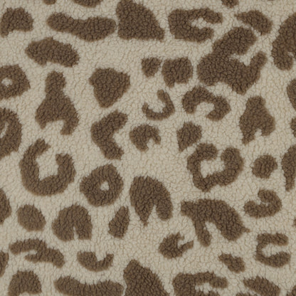 Teddy Fleece - Animal Print - Brown