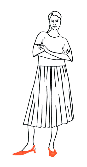 TAUKO - Swing Dress - PDF Pattern