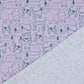 Dog Squad Cotton Jersey - Lilac
