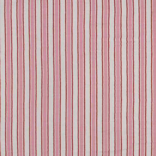 Yarn Dyed Stripe Double Gauze - Pink