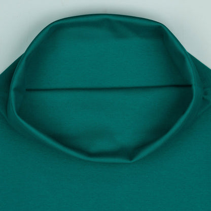 Organic Cotton Ribbing - Petrol