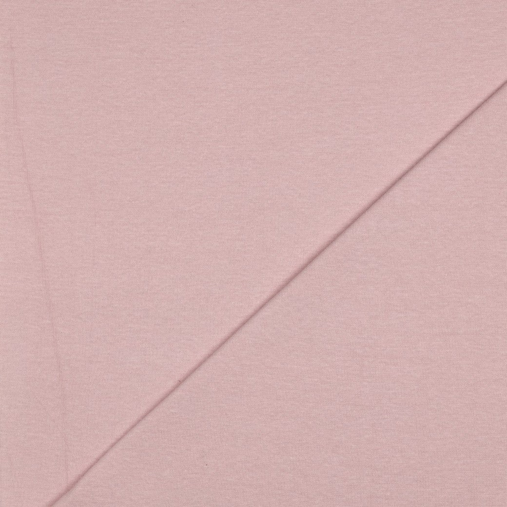 Organic Cotton Ribbing - Blush