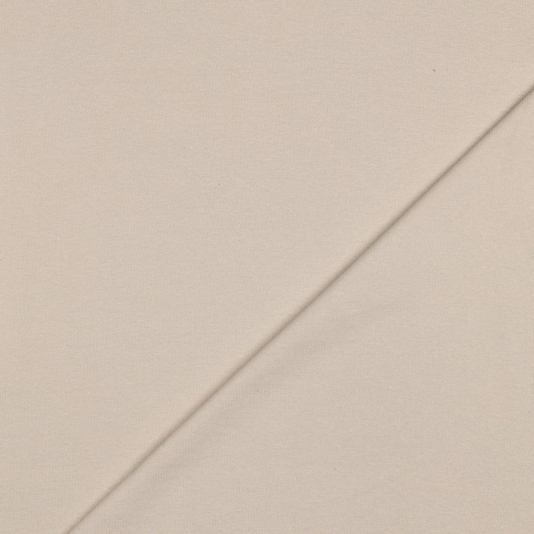 Organic Cotton Ribbing - Sand