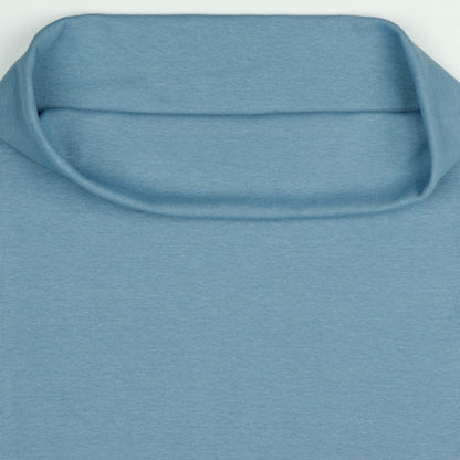 Organic Cotton Ribbing - Blue Shadow