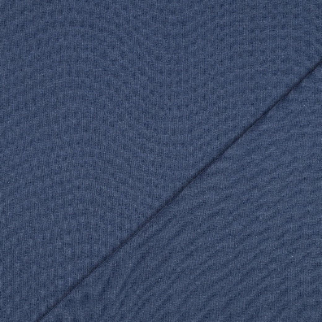 Organic Cotton Ribbing - Indigo