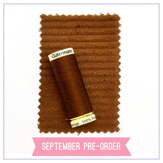 4.5 Wale Jumbo Cord - Hazel (Pre-Order)