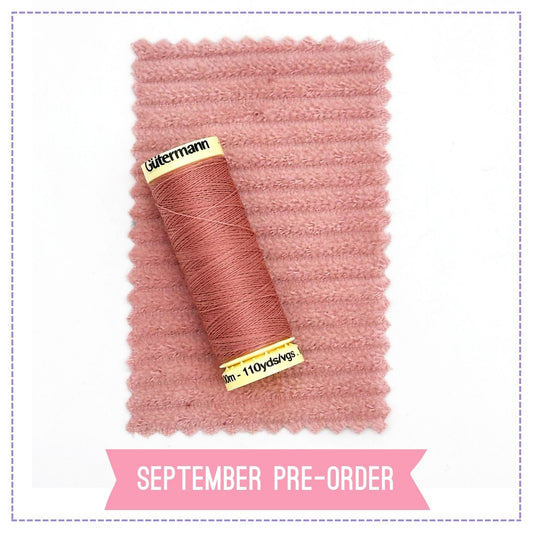 4.5 Wale Jumbo Cord - Blush (Pre-Order)
