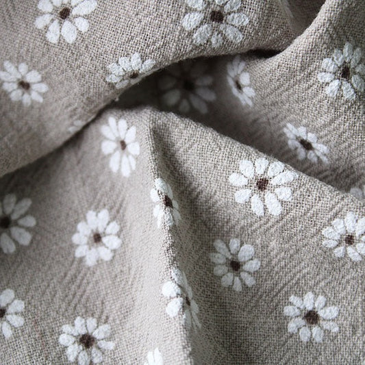 Daisy Washed Cotton - Beige