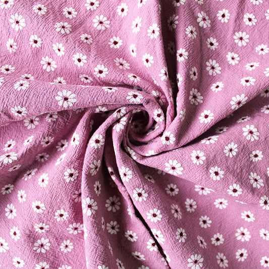 Daisy Washed Cotton - Dusky Pink