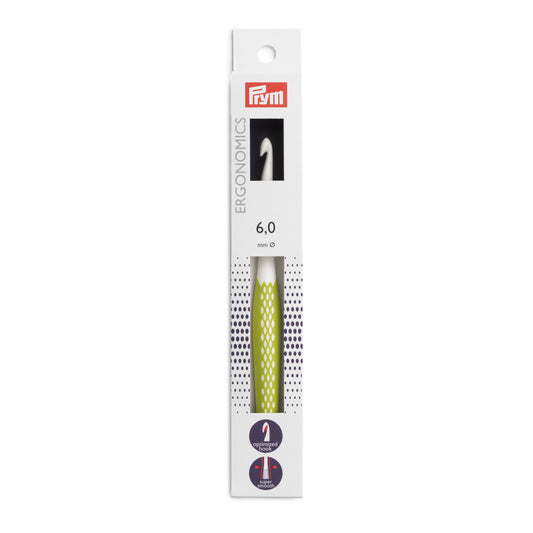 Prym Ergonomics Crochet Hook - 6.0mm