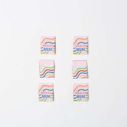 Little Rosy Cheeks - Made By Mum - Pack of 6 Sewing Labels