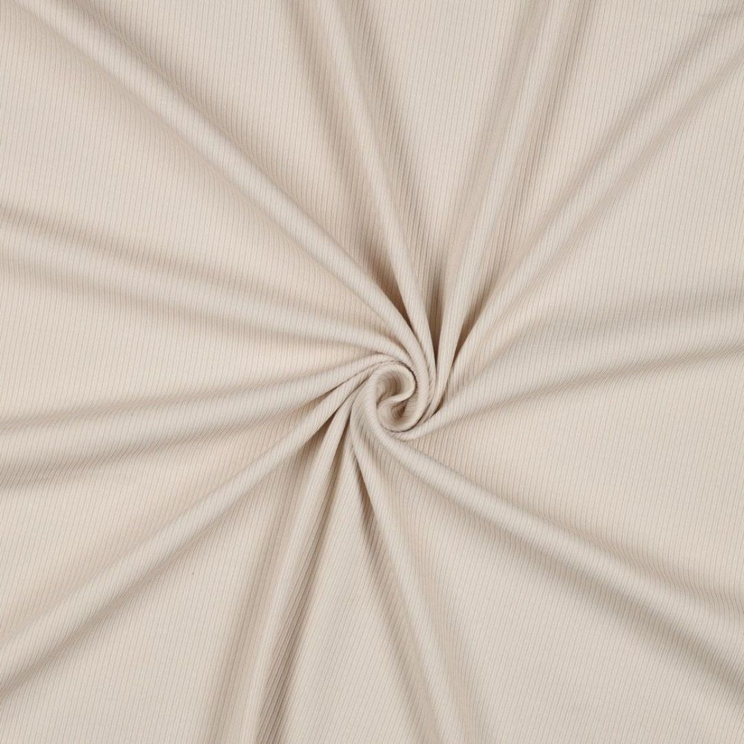 Rib Cotton Jersey - Sand