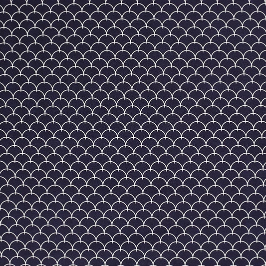 Scallops Poly/Cotton Canvas