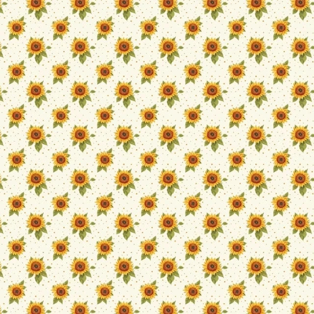 Sunflowers Cotton Jersey