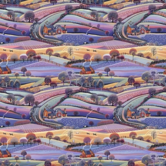 Frosty Fields Cotton Jersey