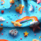 Rainbow Days - 3D Digitally Printed Cotton