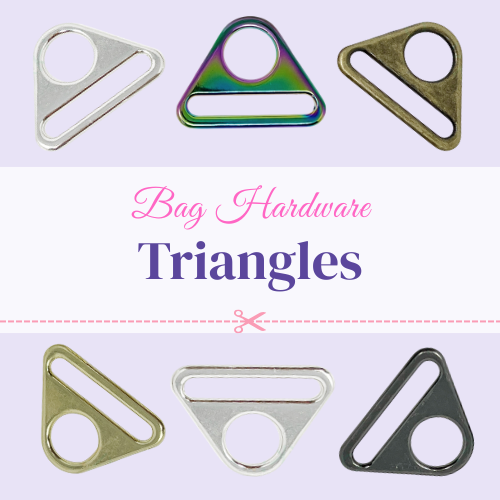 Bag Hardware - Triangle Connectors