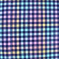 Digital Cotton Check - Navy Pastels