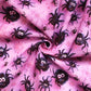 Spooky Spider - 3D Digitally Printed Cotton