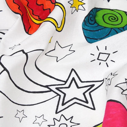 Colouring In Cotton - Space