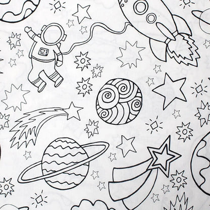 Colouring In Cotton - Space