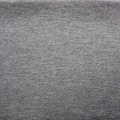 Twill Ponte Roma - Dark Grey Melange - 85CM Remnant