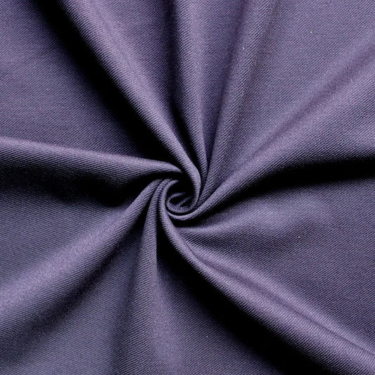 Twill Ponte Roma - Navy - 66CM Remnant