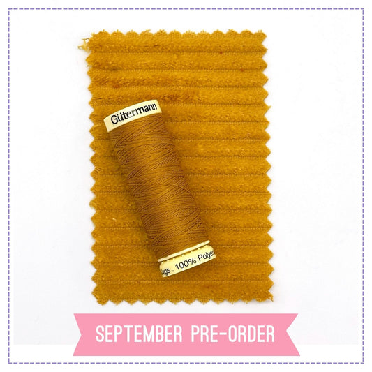 4.5 Wale Jumbo Cord - Ochre (Pre-Order)