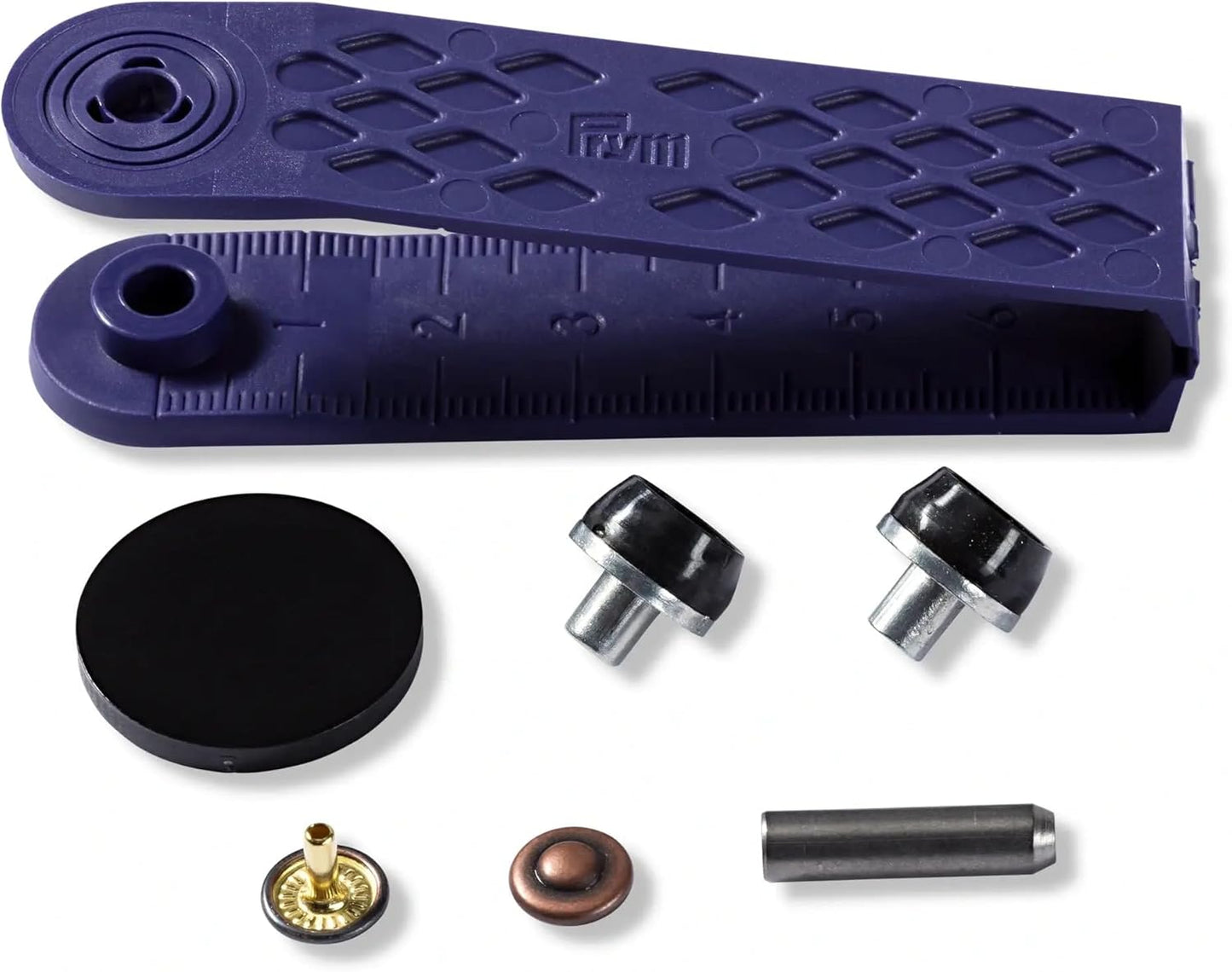 Prym Jeans Rivets - 9mm - Antique Copper/Black