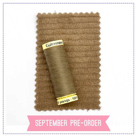4.5 Wale Jumbo Cord - Fawn (Pre-Order)