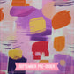 Pink Brushstrokes Cotton Viscose Twill (Pre-Order)