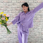 Purple Packages - Closet Core Patterns Fran Pyjamas - Ready To Sew Kit