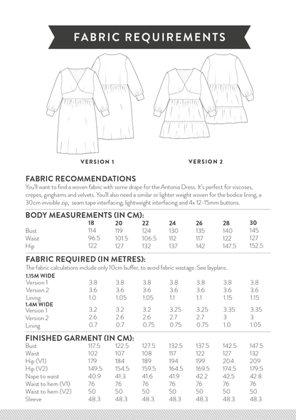 Sew Over It Antonia Dress