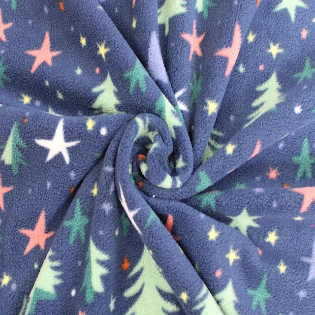 Polar Fleece - Christmas Trees