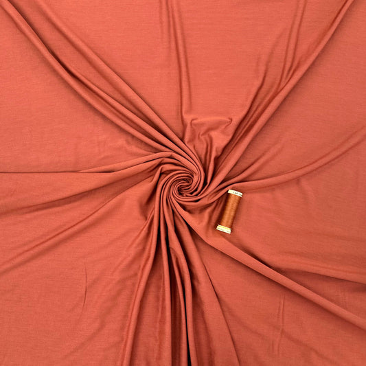 Bamboo Jersey - Terracotta
