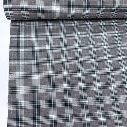 Bengaline Stretch Check Suiting