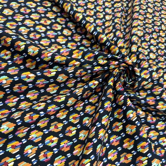 Sprinkles Pima Cotton Lawn - Black