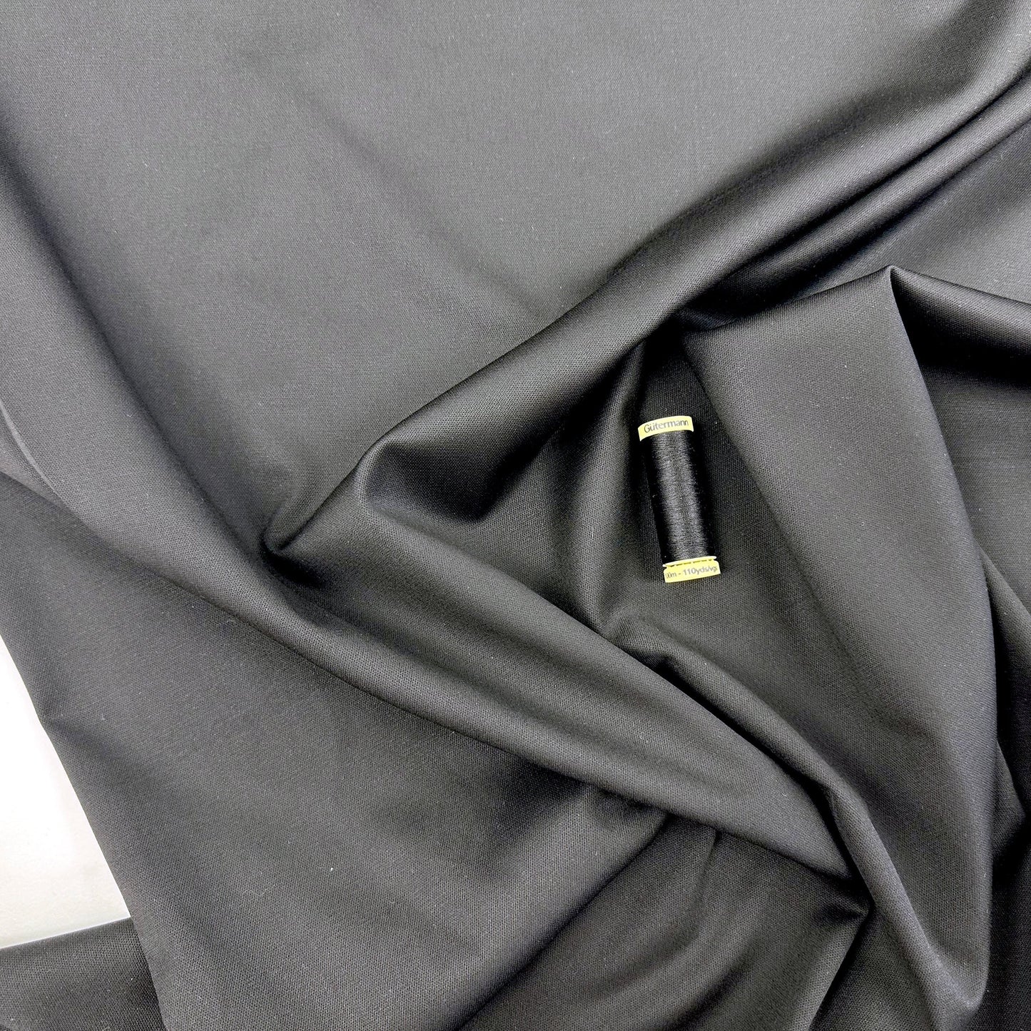 Poly-Viscose Suiting - Black