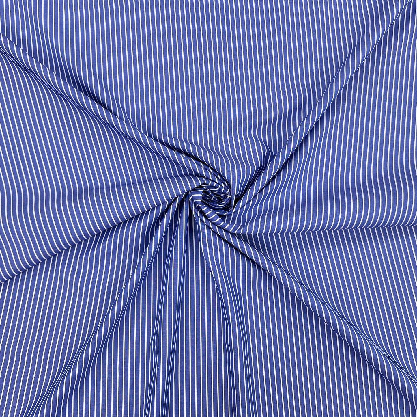 Marine Stripe Cotton Shirting