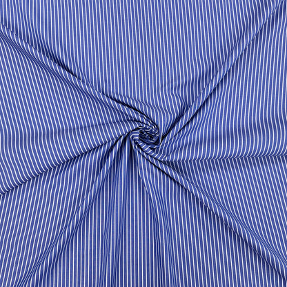 Marine Stripe Cotton Shirting