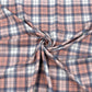 Brushed Cotton Check - Pink & Blue