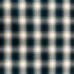 Brushed Cotton Check - Teal & Beige