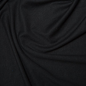 100% Pure Cotton Jersey - Black