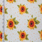 Sunflowers Cotton Jersey