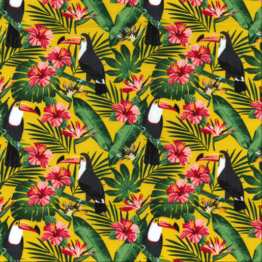Toucan Cotton Poplin